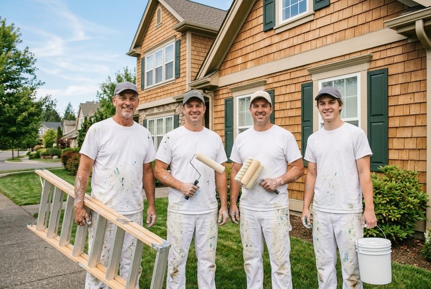 Advanced Painting crew serving Brunswick, Ohio